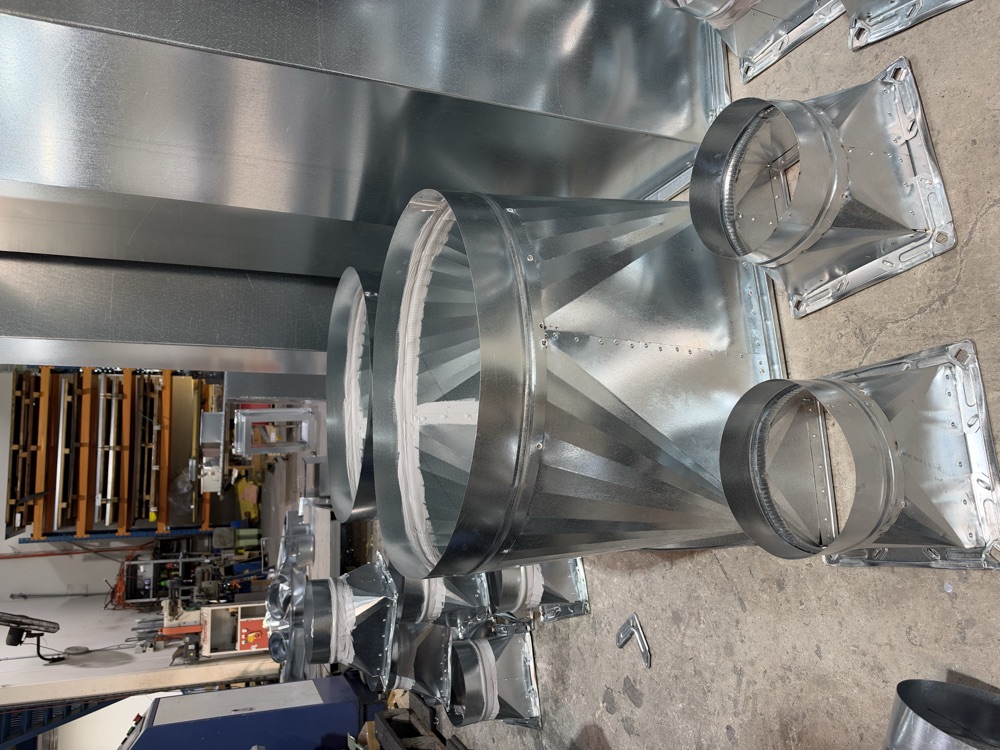 Round-to-square transitions on the factory floor